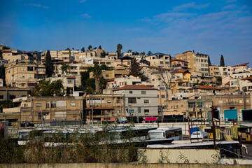 Typical Israel hillside town near Afula