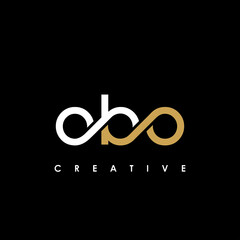 OBO Letter Initial Logo Design Template Vector Illustration