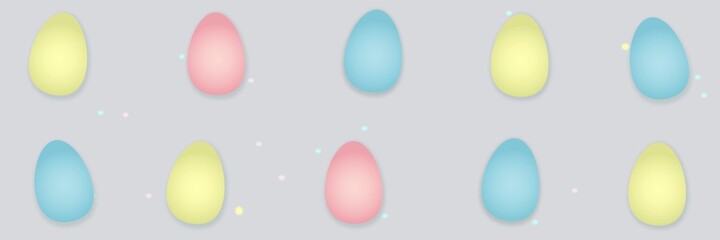 easter eggs background