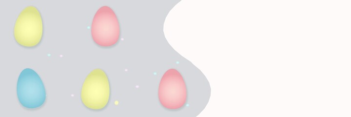 easter eggs background	