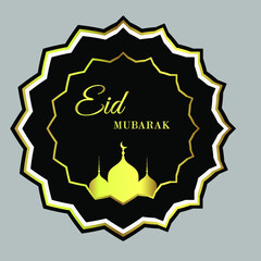 Ramadan banner design, Eid mubarak vector, Muslim banner template with mosque eps 10 free royalty.