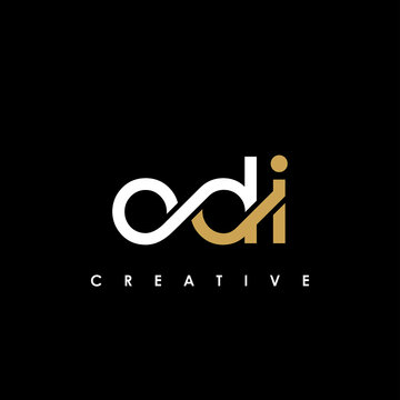 ODI Letter Initial Logo Design Template Vector Illustration