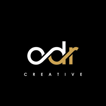 ODR Letter Initial Logo Design Template Vector Illustration