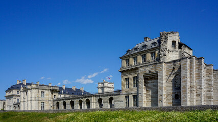 Fototapeta na wymiar Château de Vincennes - Val de Marne -France