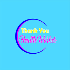 THANK YOU FOR HEALTH TEMPLATE VECTOR