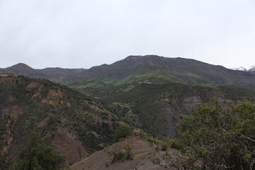 Obraz premium Mirador de cóndores, cajón del Maipo. Chile