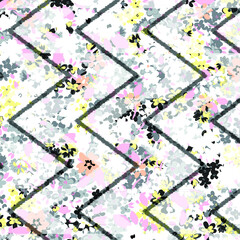 Abstract floral seamless pattern.