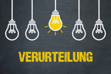 Verurteilung 
