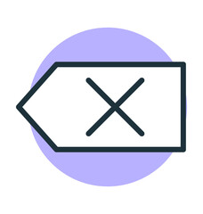 Restricted Vector Icon