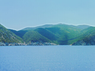 costa dell'isola (d'elba) vista dal mare
