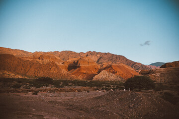 paisaje de montañas