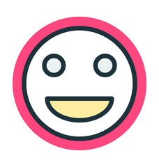Smiley Face Vector Icon