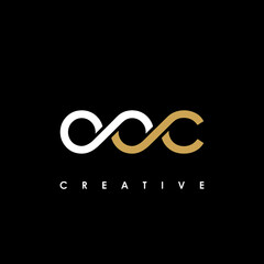 OOC Letter Initial Logo Design Template Vector Illustration