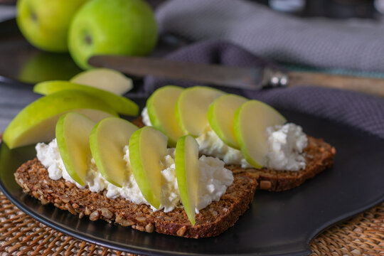 Workout Meal With A High Protein Sandwich And Fruits