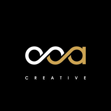 OOA Letter Initial Logo Design Template Vector Illustration