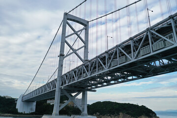 Fototapeta premium 徳島県鳴門市 大鳴門橋