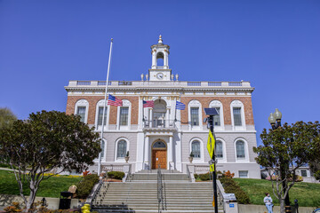 Obraz premium San Francisco Bay Area Landmark During the Day