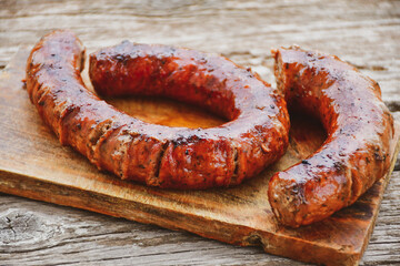  Fish and chips .Close up of   crispy breaded  deep fried fish fingers with breadcrumbs served with remoulade sauce and  lemon