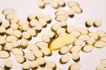 vitamin D gels and a fish oil gel.