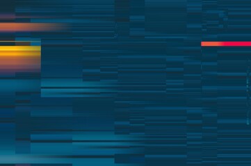 Modern background with dead pixel and bug, glitch and error signal. Optical distortion, overlapping geometric. It can be used for web design, printed products and visualization of music.