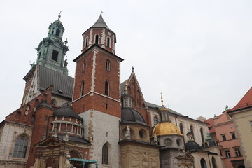 Fototapeta na wymiar Cathedral of Saints Stanislav and Wenceslas