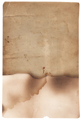 Old photo texture with stains and scratches