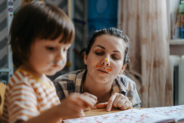 Early child development. Home education of the kid. New methods and technologies for teaching...