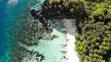 Aerial view from Palawan, Philipines - created by dji camera © Andre