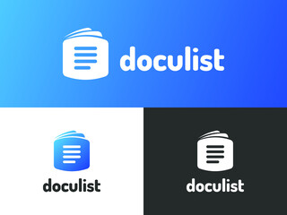 Doculist Logo Design