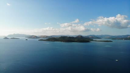 Aerial view from Palawan, Philipines - created by dji camera