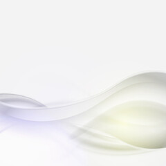 Abstract smooth gray background wave transparent design.