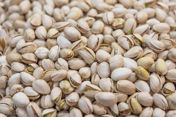 Pistachios. Vegetarian organic food. Nuts and seeds