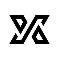 Letter X logo. Icon design. Template elements - vector sign