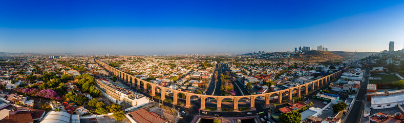 Obraz premium Panoramic View form Los Arcos, Querétaro, México