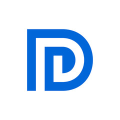 Letter D logo. Icon design. Template elements - vector sign