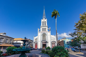 Saint-Louis Cathedral, Fort-de-France, Martinique, French Antilles