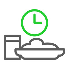 Fasting time icon