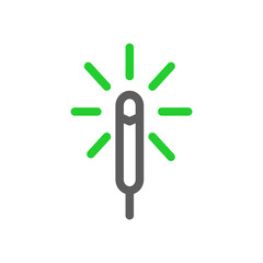 Obraz premium Sparkler icon
