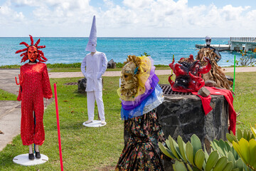 Carnival in le Diamant, Martinique, French Antilles