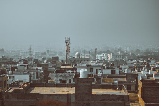 view of the city