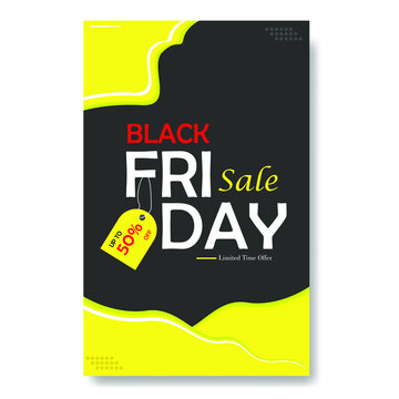 Black Friday Banner sale Template. discount banner full colour. discount sale banner design. special offer. vector discount with eps 10. free royalty
