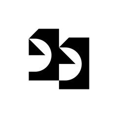 Abstract logo. Icon design. Template elements - vector sign