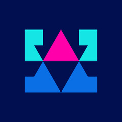 Abstract logo. Icon design. Template elements - vector sign