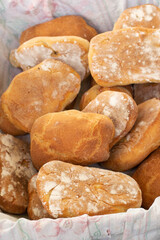 Traditional italian buns called 