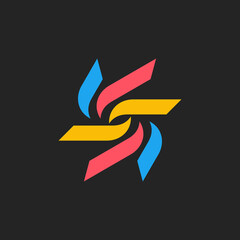 Abstract logo. Icon design. Template elements - vector sign