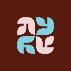 Abstract logo. Icon design. Template elements - vector sign