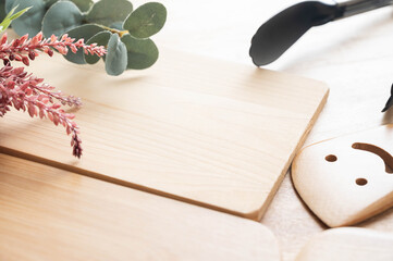 キッチン雑貨　まな板とターナー