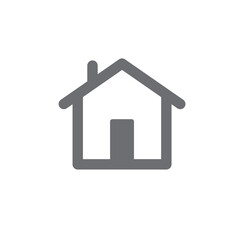 Obraz premium House vector icon. Home pictogram.