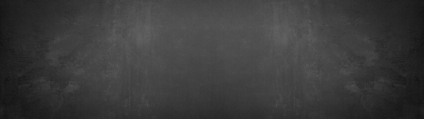 Black anthracite stone concrete texture background panorama banner long