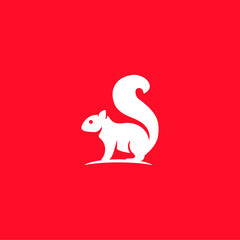 squirrel icon logo design inspiration
